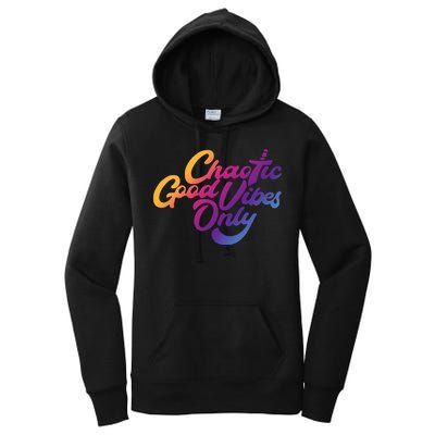 Outsidexbox Chaotic Good Vibes Only Women's Pullover Hoodie