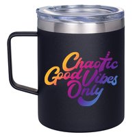 Outsidexbox Chaotic Good Vibes Only 12oz Stainless Steel Coffee Mug