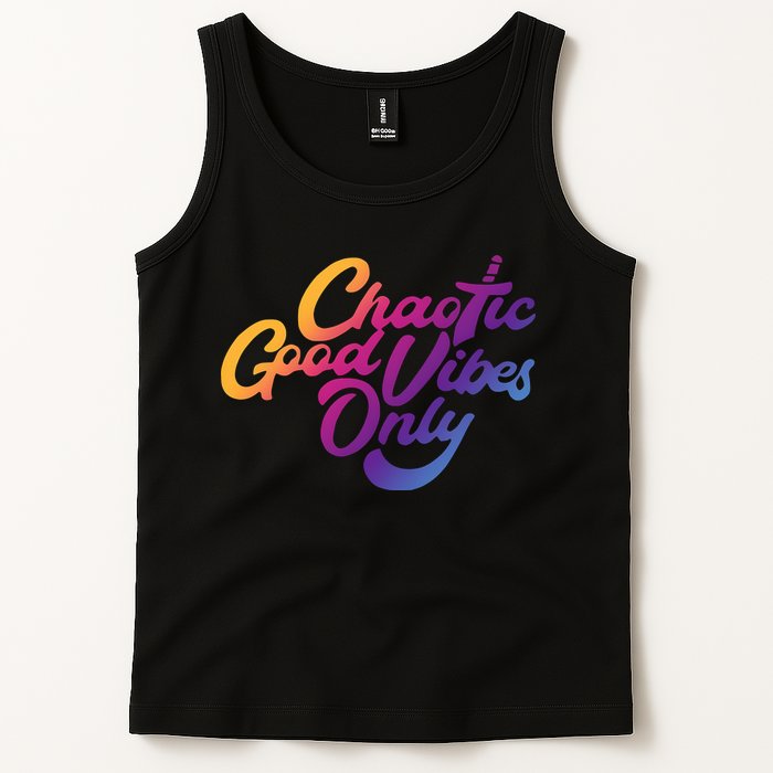Outsidexbox Chaotic Good Vibes Only Tank Top