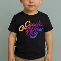 Outsidexbox Chaotic Good Vibes Only Toddler T-Shirt
