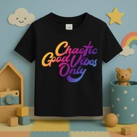 Outsidexbox Chaotic Good Vibes Only Toddler T-Shirt