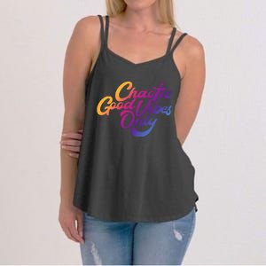 Outsidexbox Chaotic Good Vibes Only Women's Strappy Tank