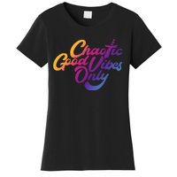 Outsidexbox Chaotic Good Vibes Only Women's T-Shirt