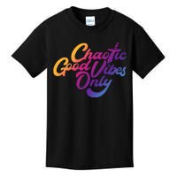 Outsidexbox Chaotic Good Vibes Only Kids T-Shirt