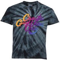 Outsidexbox Chaotic Good Vibes Only Kids Tie-Dye T-Shirt