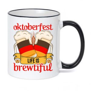 Oktoberfest Celebration Graphic 11oz Black Color Changing Mug