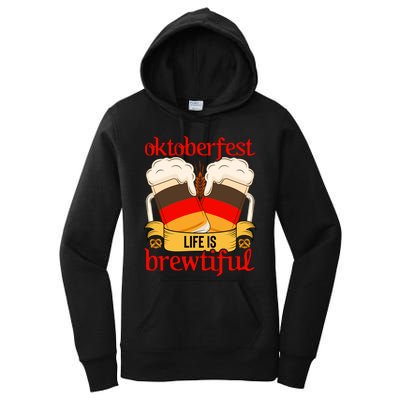 Oktoberfest Celebration Graphic Women's Pullover Hoodie