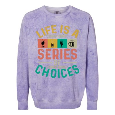 Oktoberfest Celebration Graphic Colorblast Crewneck Sweatshirt