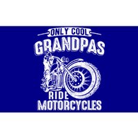 Only Cool Grandpas Ride Motorcycles Motor Grandpa Biker Gift Bumper Sticker