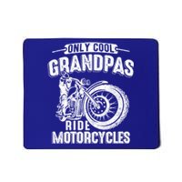 Only Cool Grandpas Ride Motorcycles Motor Grandpa Biker Gift Mousepad