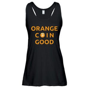 Orange Coin Good Ladies Essential Flowy Tank