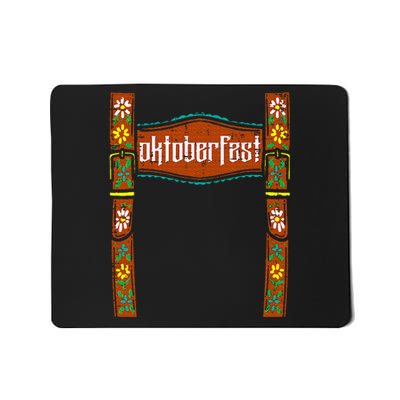 oktoberfest cute german bavarian Mousepad