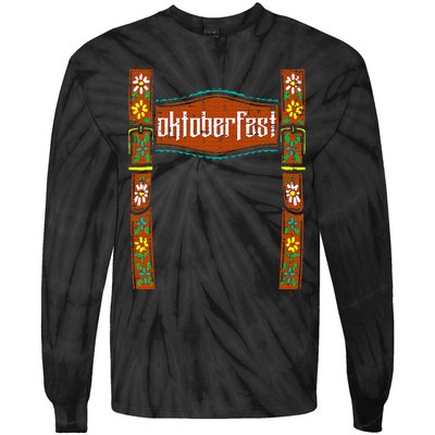 oktoberfest cute german bavarian Tie-Dye Long Sleeve Shirt