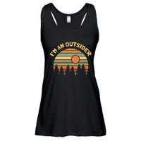 Outdoors Camping Hiking IM An Outsider Ladies Essential Flowy Tank