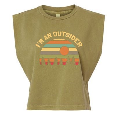 Outdoors Camping Hiking IM An Outsider Garment-Dyed Women's Muscle Tee