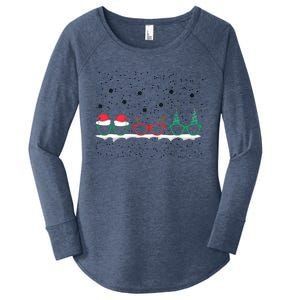 Optometrist Christmas Holiday Season Matching Team Women's Perfect Tri Tunic Long Sleeve Shirt