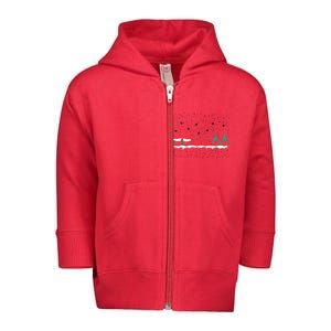 Optometrist Christmas Holiday Season Matching Team Toddler Zip Fleece Hoodie