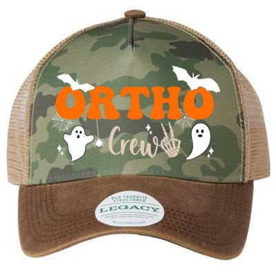 Ortho Crew Halloween Skeleton Orthopedic Assistant Nurse Great Gift Legacy Tie Dye Trucker Hat