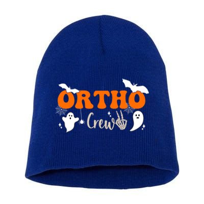 Ortho Crew Halloween Skeleton Orthopedic Assistant Nurse Great Gift Short Acrylic Beanie