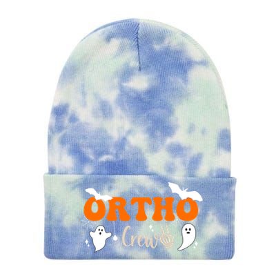 Ortho Crew Halloween Skeleton Orthopedic Assistant Nurse Great Gift Tie Dye 12in Knit Beanie