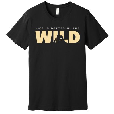 Outdoor Camping Hiking Backpacking Camping Premium T-Shirt