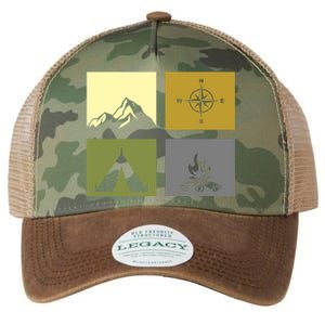 Outdoor Camping Hiking Backpacking Camping Legacy Tie Dye Trucker Hat