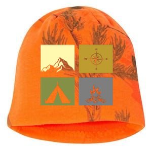 Outdoor Camping Hiking Backpacking Camping Kati - Camo Knit Beanie