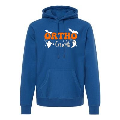 Ortho Crew Halloween Skeleton Orthopedic Assistant Nurse Gift Premium Hoodie