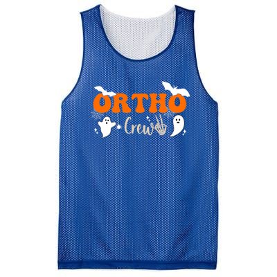 Ortho Crew Halloween Skeleton Orthopedic Assistant Nurse Gift Mesh Reversible Basketball Jersey Tank