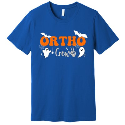 Ortho Crew Halloween Skeleton Orthopedic Assistant Nurse Gift Premium T-Shirt