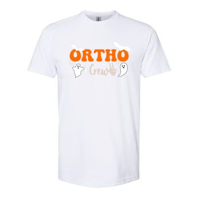 Ortho Crew Halloween Skeleton Orthopedic Assistant Nurse Gift Softstyle CVC T-Shirt