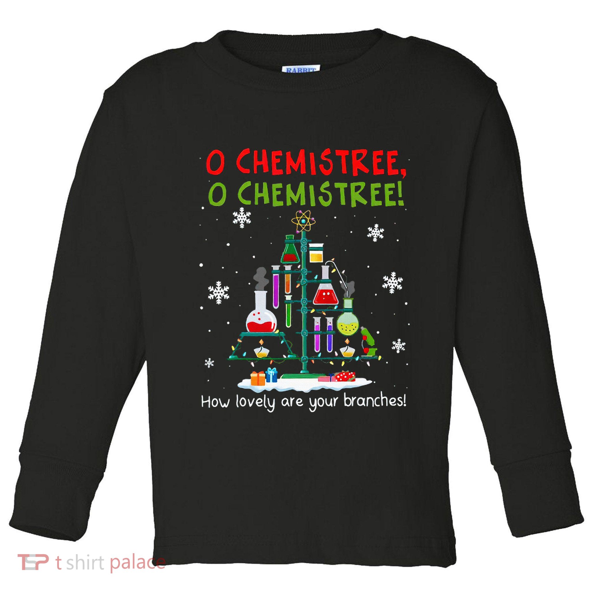 O Chemistree How Lovely Are Your Branches Toddler Long Sleeve Shirt