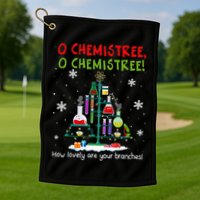 O Chemistree How Lovely Are Your Branches Golf Towel