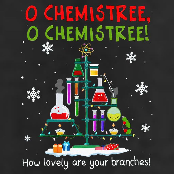 O Chemistree How Lovely Are Your Branches Golf Towel
