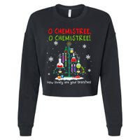O Chemistree How Lovely Are Your Branches Cropped Pullover Crew
