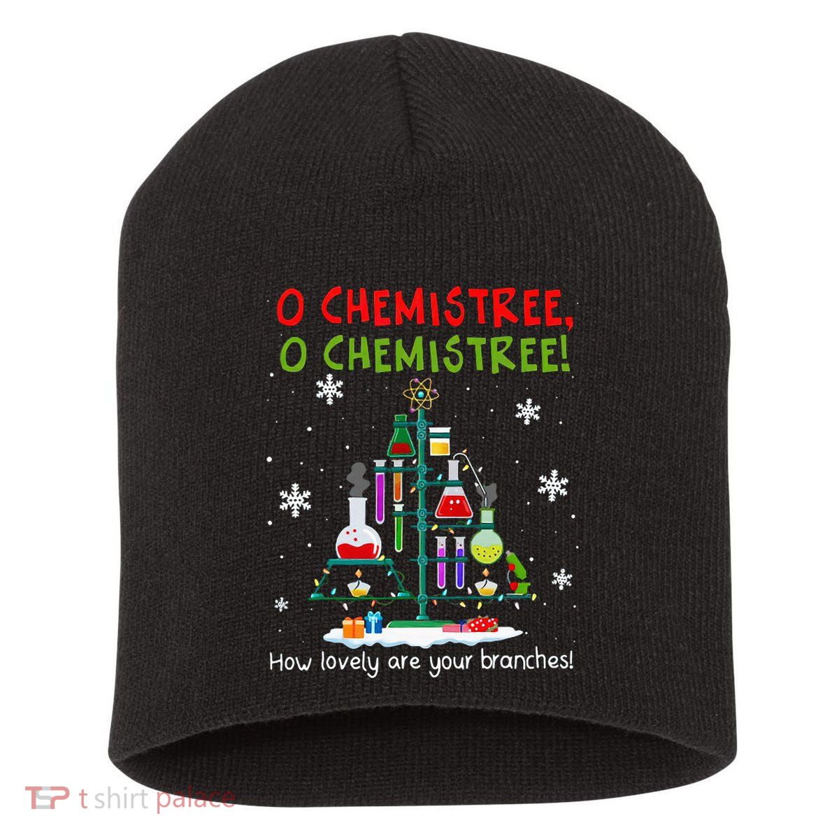 O Chemistree How Lovely Are Your Branches Short Acrylic Beanie