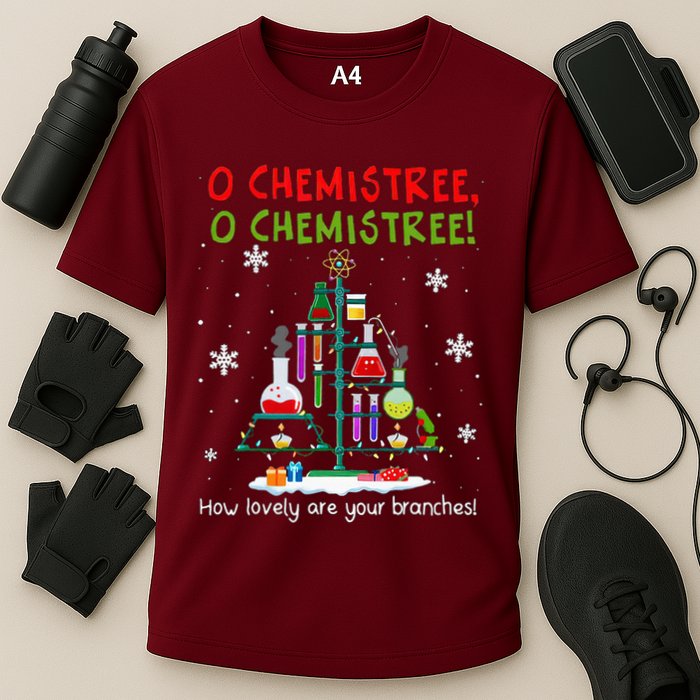 O Chemistree How Lovely Are Your Branches Performance Shirt