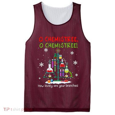 O Chemistree How Lovely Are Your Branches Mesh Reversible Basketball Jersey Tank