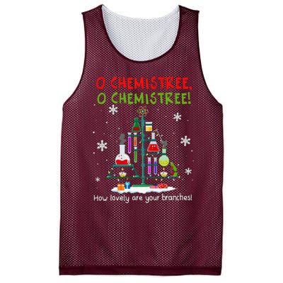 O Chemistree How Lovely Are Your Branches Mesh Reversible Basketball Jersey Tank