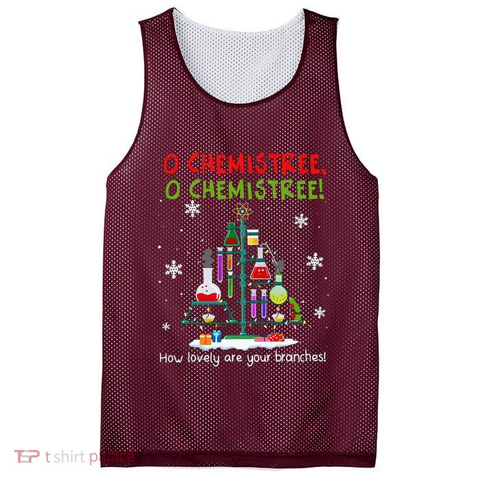 O Chemistree How Lovely Are Your Branches Mesh Reversible Basketball Jersey Tank