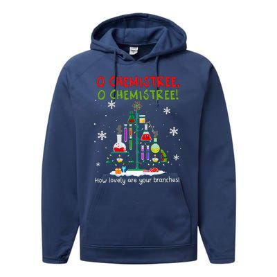 O Chemistree How Lovely Are Your Branches Performance Fleece Hoodie