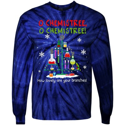 O Chemistree How Lovely Are Your Branches Tie-Dye Long Sleeve Shirt