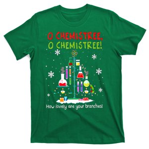 O Chemistree How Lovely Are Your Branches Funny Xmas Gift T-Shirt