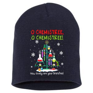 O Chemistree How Lovely Are Your Branches Funny Xmas Gift Short Acrylic Beanie