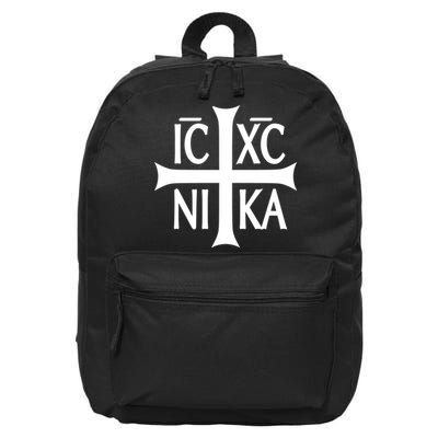 Orthodox Cross ICXC 16 in Basic Backpack