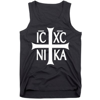 Orthodox Cross ICXC Tank Top