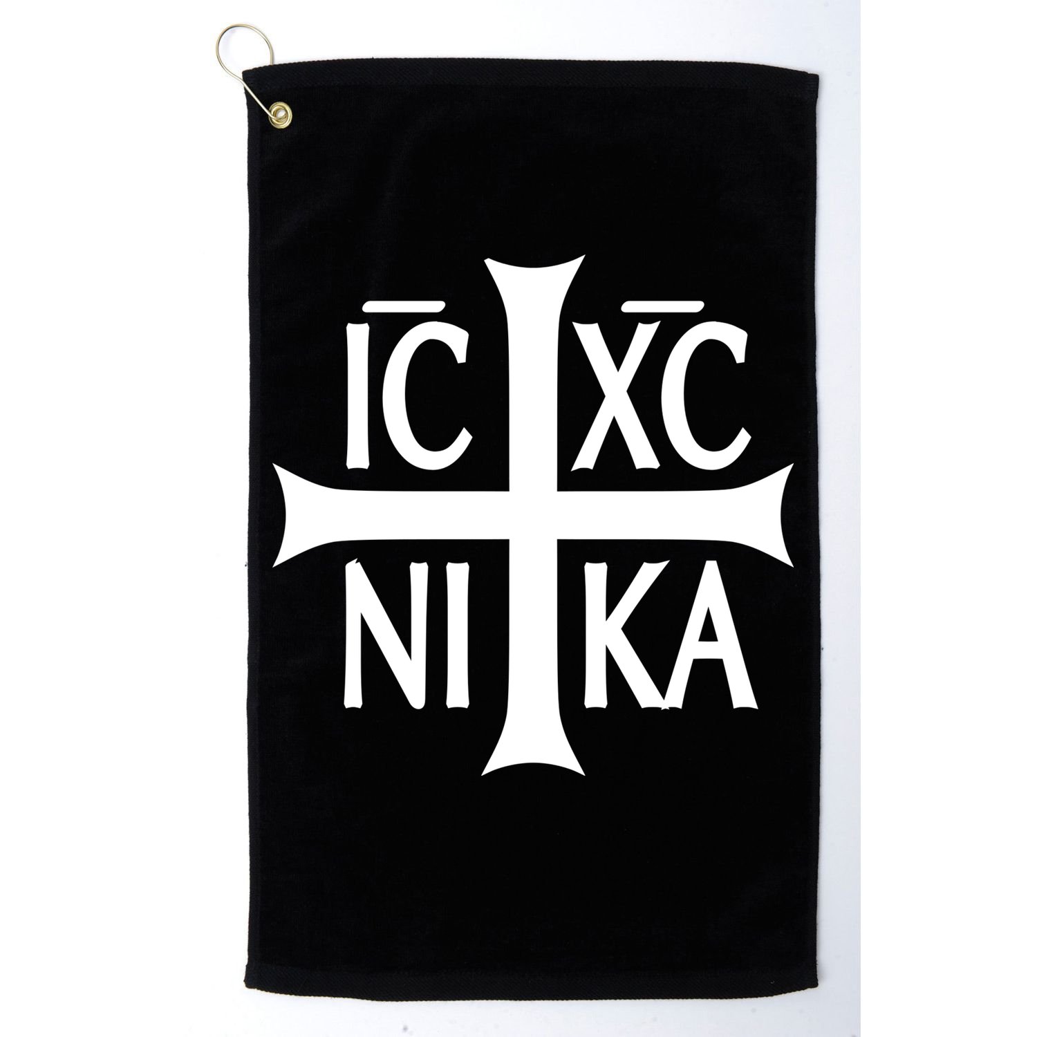Orthodox Cross ICXC Golf Towel