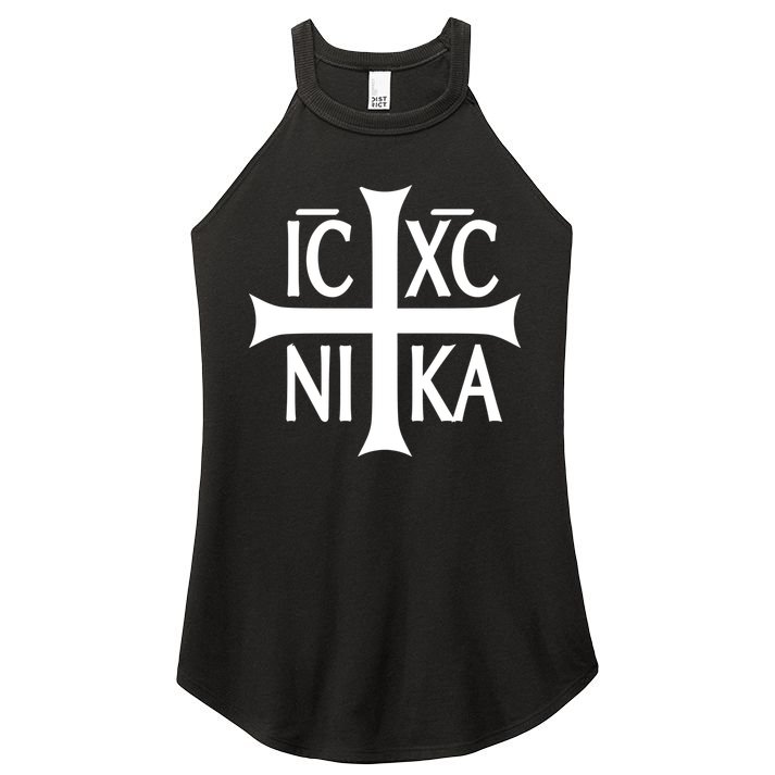 Orthodox Cross ICXC Women's Perfect Tri Rocker Tank