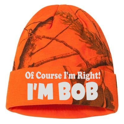 Of Course I'm Right I'm BOB Kati Licensed 12" Camo Beanie