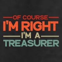 Of Course IM Right IM A Treasurer Funny 15oz Campfire Ceramic Mug